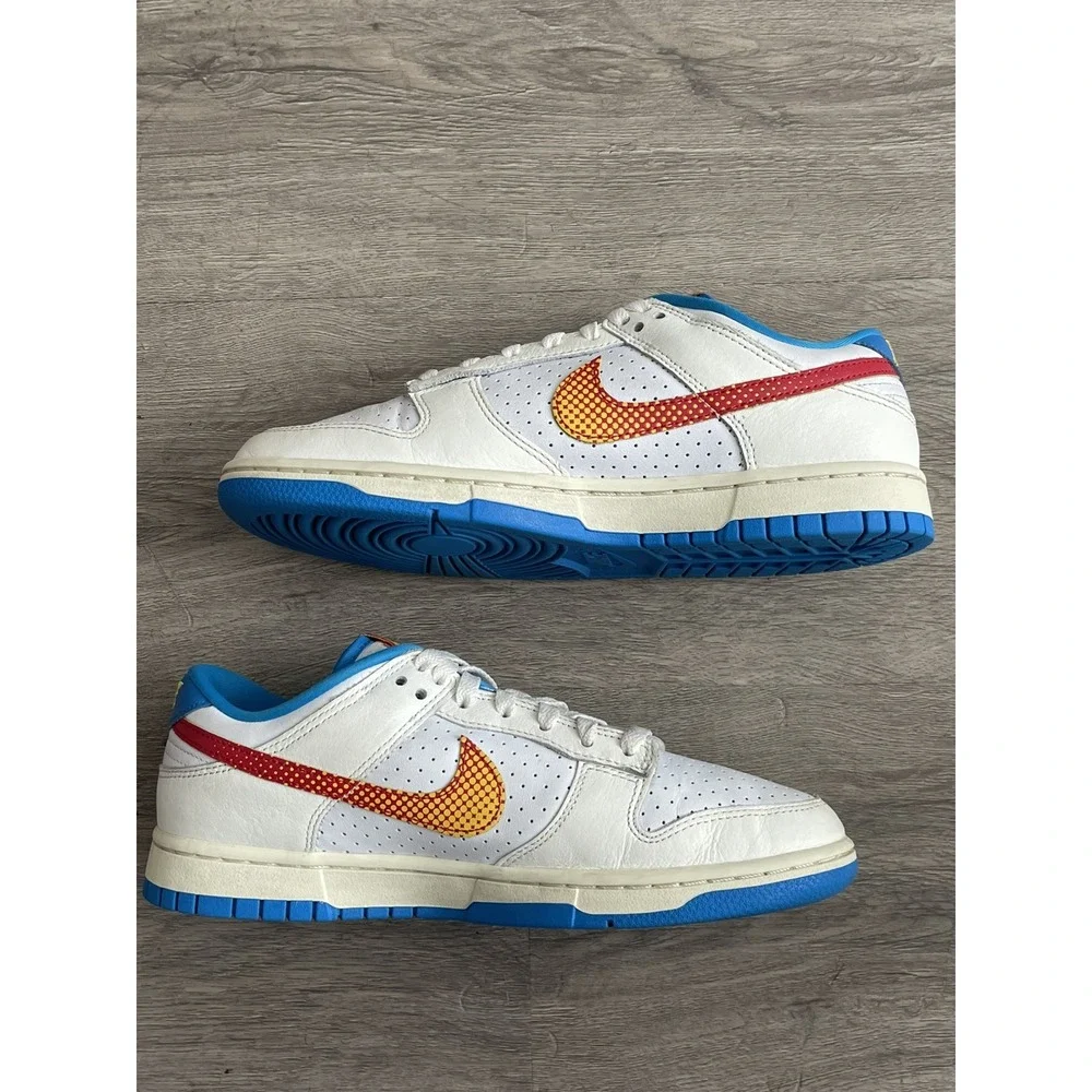 Size 8- Nike Dunk Low Retro SE 'Harlem Globetrotters' HQ3613-133